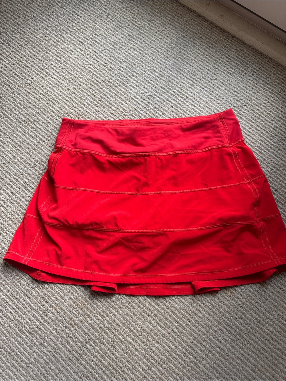 Lululemon Red Women's Athletic Skort